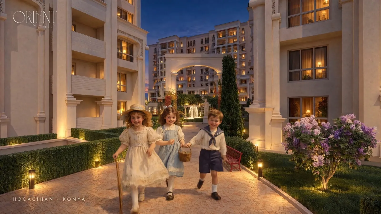 Orient Blue reklam filminden bir kare